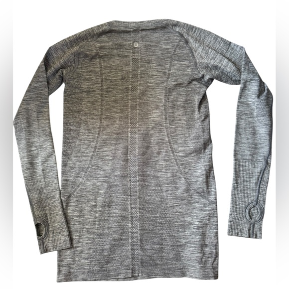 lululemon athletica Gray Long Sleeve Top - Picture 7 of 8
